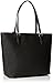 NEW AUTHENTIC MICHAEL KORS JET SET EW TZ TOTE HANBAG, Black, Large