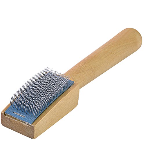 Jmkcoz Dancing Shoes Brush Wooden Suede Sole Shoe Brush Cleaner Cleaning Brush for Modern Latin Dance Shoes Wire Brush - Thumbnail 2