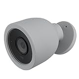 Nest Cam IQ Outdoor Skin - Colorful Silicone Skins Compatible with Nest Cam IQ Outdoor Security Camera; Camouflage and Accessorize Your Camera - by Wasserstein (1 Pack, Grey)