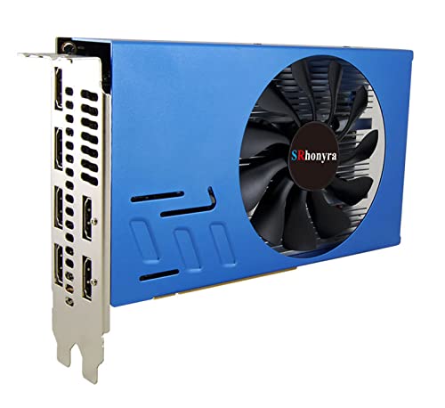 SRhonyra Rx 580 6HDMI 8GB Multi-Screen Graphics
