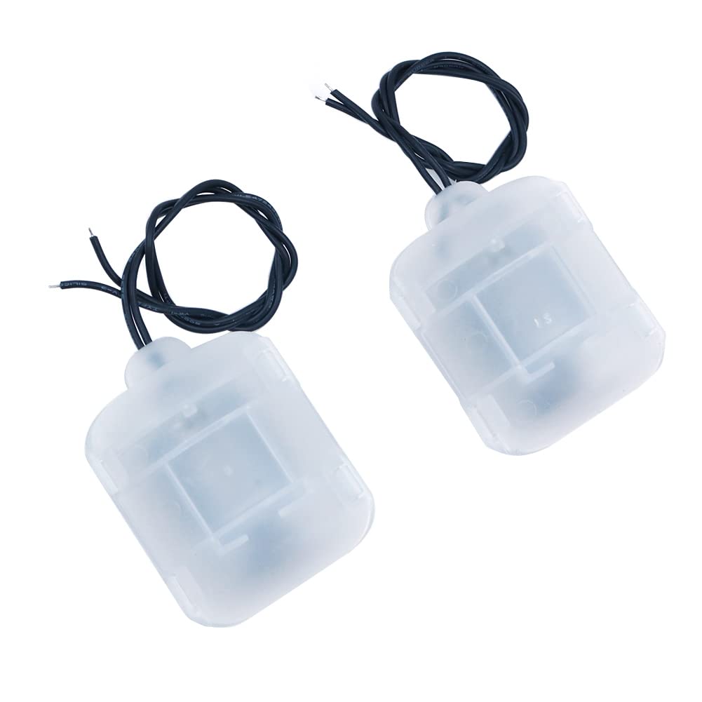 DollaTek 2PCS 260 Mini Micro Motor 12V 6000rpm with Plastic Case Mini Vibration Micro Motor For DIY Massage Pad