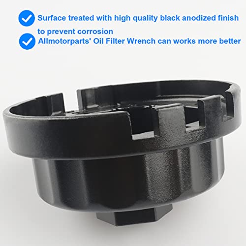 Oil Filter Wrench Tool 64MM 14 Flute, Compatible with Toyota Lexus Scion 2.0 To 5.7L 4Runner