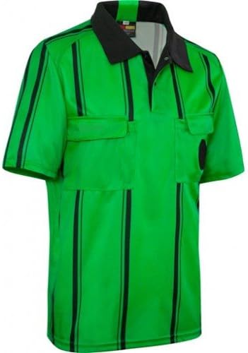 Referee Jersey (Green, Youth Large)