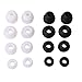 Sunmns Replacement Silicone Eartips Earpads Eargels Ear pad tips bud for Powerbeats 2 3 Wireless In-Ear Headphone, 8 Pairs