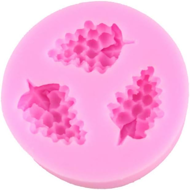 YUXIAN Molde de Silicona con Forma de UVA Moldes para Manualidades en