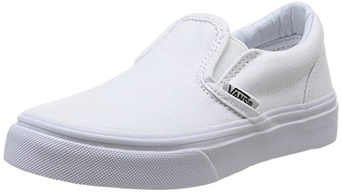 Vans Boys' Classic Slip-On (Tod/Yth) - True White - 12 Toddler