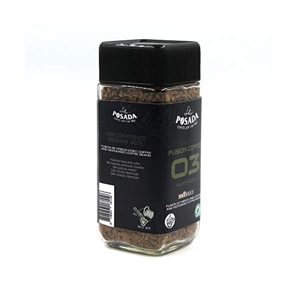La Posada Velvet Smooth 5 % Mikromahlung Instantkaffee, gefriergetrocknet, (3 x 90 g) – Bild 5