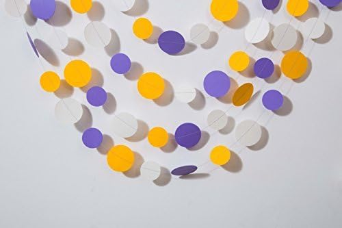 Amazon Com Yellow Lavender White Garland Bridal Shower