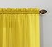 No. 918 Calypso Sheer Voile Rod Pocket Curtain Panel, 59