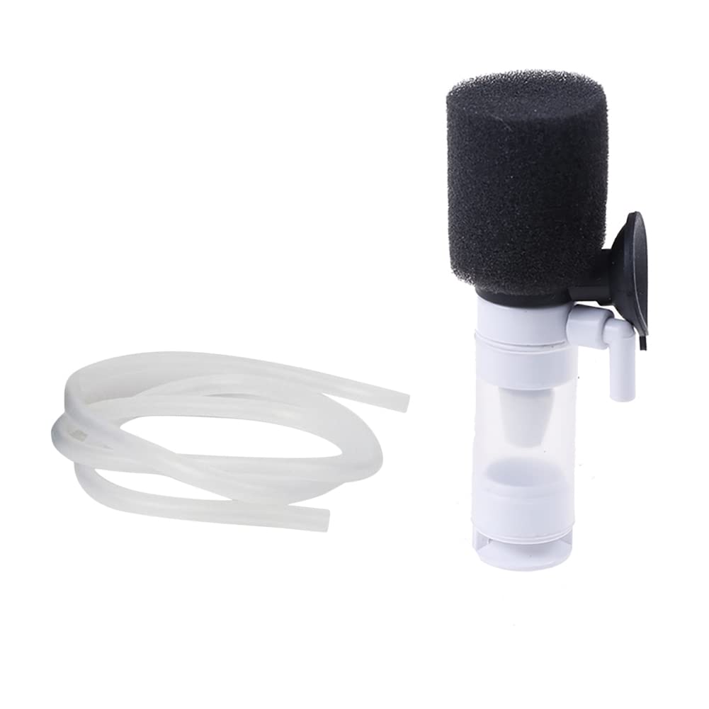 Alnicov Sponge Filter Aquarium Quiet Air Pump Filter Fish Mini Multi Layer Filter for Small Fish Tank Shrimp Aquarium Hobbyist