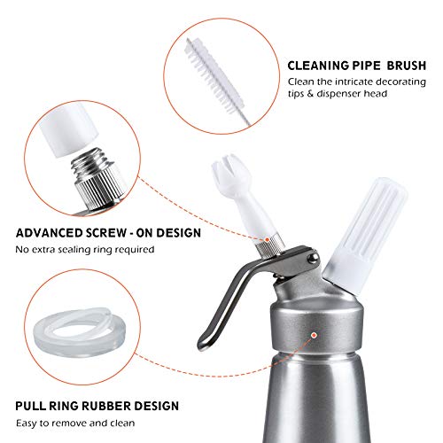 ProFaster Whipped Cream Dispenser1 Pint Professional Whip Cream