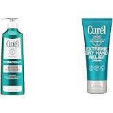 Curel Hydra Therapy In Shower Lotion, Wet Skin Moisturizer for Dry or Extra-dry Skin &amp; Extreme Dry Hand Dryness Relief, Travel Size Hand Cream, Easily Absorbed for Long-Lasting Relief