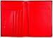 Travelambo RFID Blocking Genuine Leather Passport Holder Wallet Cover Case (red)