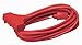 Coleman Cable 4217 14/3 SJTW Vinyl Outdoor Extension Cord, Red, 3-Outlet, 25-Foot primary
