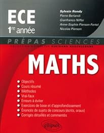 Mathématiques, ECE, 1re année