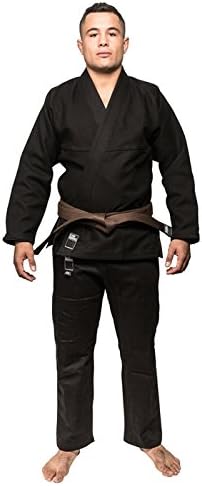 Blank Kimonos Gold Weave BJJ Gi - Black - A2