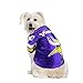 Littlearth Unisex-Adult NFL Minnesota Vikings Premium Pet Jersey, Team Color, Large