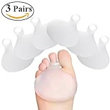 Pixnor 6pcs Ball of Foot Cushions Kit Instant Pain Relief Forefoot Pads Shoe Inserts