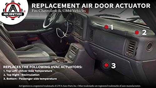 Air Door Actuator Replaces 89018365 604 106 52402588