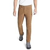 Eddie Bauer Men's Rainier Straight-Fit Performance Pants, Sepia Ii, 34X32