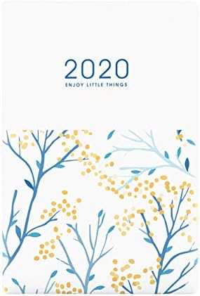 MINI Boutique 2020 Planner Organiser A5 Diary Notebook and Journal Kawaii School Weekly Monthly Notebook Wonderful Travel Notepad for Gift, d, A5