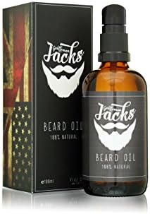 GENTELMEN JACKS PREMIUM BEARD OIL- Non Greasy Beard Oil – Helps Naturally Thicken Your Beard- Reduces Dry Skin itchiness and Dandruff-Softly Scented for the distinguished Gent – Recommended for all you Guys out there – Not Like Cheaper Greasy Brands-90 Day Super Simple Peace of Mind Guarantee