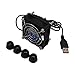 WINSINN DC 60mm USB Fan 5V 6025 Sleeve Bearing Brushless Cooling 60mmx25mm 2PIN (Pack of 2Pcs)