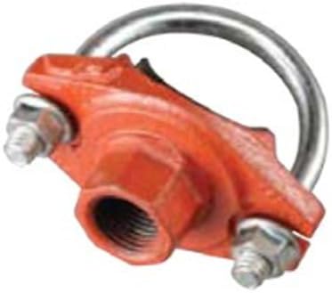 Shurjoint 7231.51B-G Ductile Iron Saddle-Let, E, Black, 1.5" x 1"
