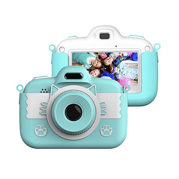 Kinderkamera Digital Kamera, Vannico Touch Screen Kinder Selfie Mini HD Kamera Mädchen Jungen, Digitalkamera für Kinder…