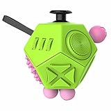 CAVN 12-Side Fidget Toys Relieves Stress and Increases Focus for Adults and Children with ADHD ADD OCD Autism
