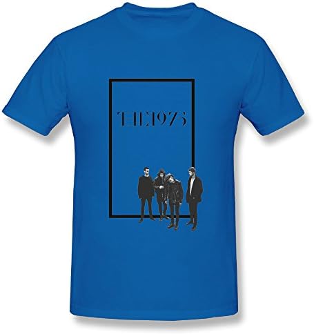 Best RoyalBlue T Shirt For Men Alternative Rock Band The 1975 Tour 2016