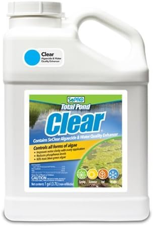 Sepro Total Pond, Contains Secular Algaecide and Water Quality Enhancer
