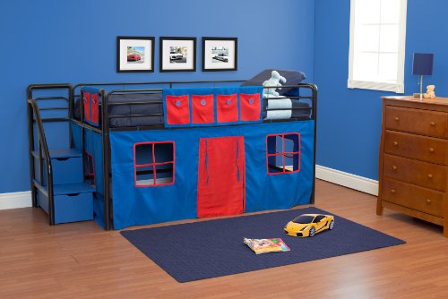 dhp curtain set for loft bed