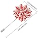 TopTie Lapel Pin Flower Boutonniere for Suit Rose for Wedding (Pack of 12)-set1