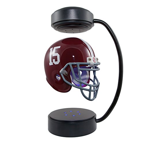 Alabama Crimson Tide 15 NCAA Hover Helmet - Collectible Levitating Football Helmet with Electromagnetic Stand