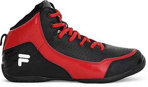 fila red basketball shoes