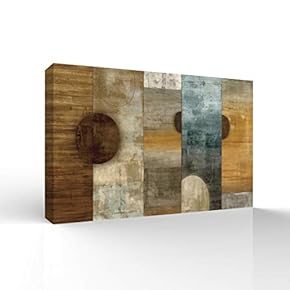 Canvas Wall Art for Living Room,Bedroom Home Artwork Paintings Vintage Pasteup Ready to Hang - 12x18 inches