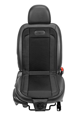 Sojoy NEW DESIGN Comfortable Breathable Cooling Car Seat FAN Cushion 12V (black)