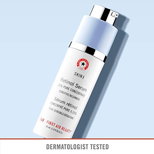 First Aid Beauty FAB Skin Lab Retinol Serum .25 Pure Concentrate, Anti