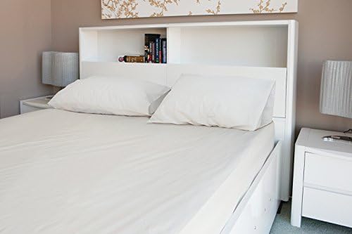 Conni Toggle Mattress Protector, Ecru, Queen