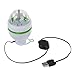 Docooler® 3W LED Portable Stage DJ Light Auto Rotating Bulb with USB Interface
