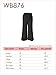 MBJ WB876 Womens Knit Culottes Pants XXXL BLACK