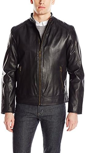 Cole HaanMen's Vintage Lamb Moto Jacket