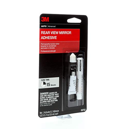 image for 3M Rearview Mirror Adhesive, 08752, 0.02 fl oz, .02 fl. oz.