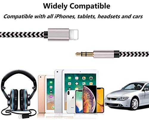 4 Certified+Lightning+Braided+Speaker+Headphone