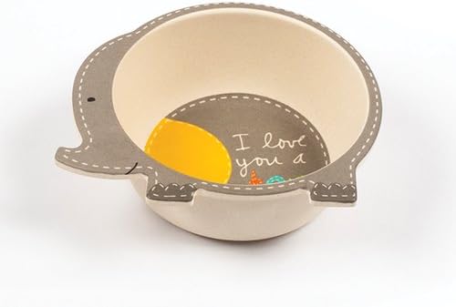 Tiny Footprint Baby Feeding Bowls - 2-Pack (Elephant)