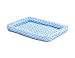 MidWest Quiet Time Fashion Pet Bed, Powder Blue, 24 x 18
