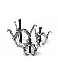 IIT 51050   3 Mandíbula Gear Puller Set, 3 pieza universal Gear Puller Set W, 4 o 8 Posición interior exterior Corto, estándar, largo Reversible, & extra long Reach, 3," 4," y tiradores de 6"