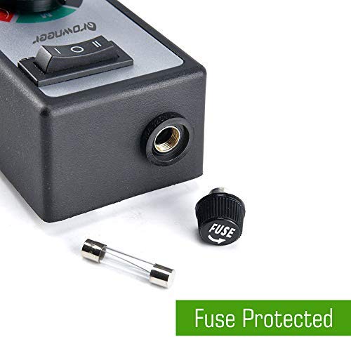 CDMALL Electronic Fan Speed Controller Variable Adjuster for