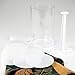 Evelots Hamburger Press Patty Maker-Perfect Size Burger Every Time-Prep & Storage for 8 Patties-Dividers Included